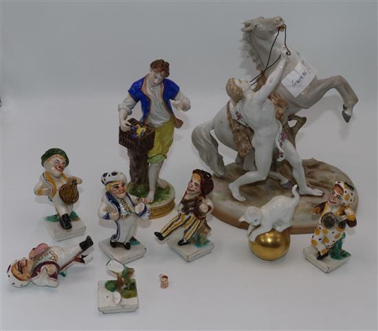 Porcelain figures - various